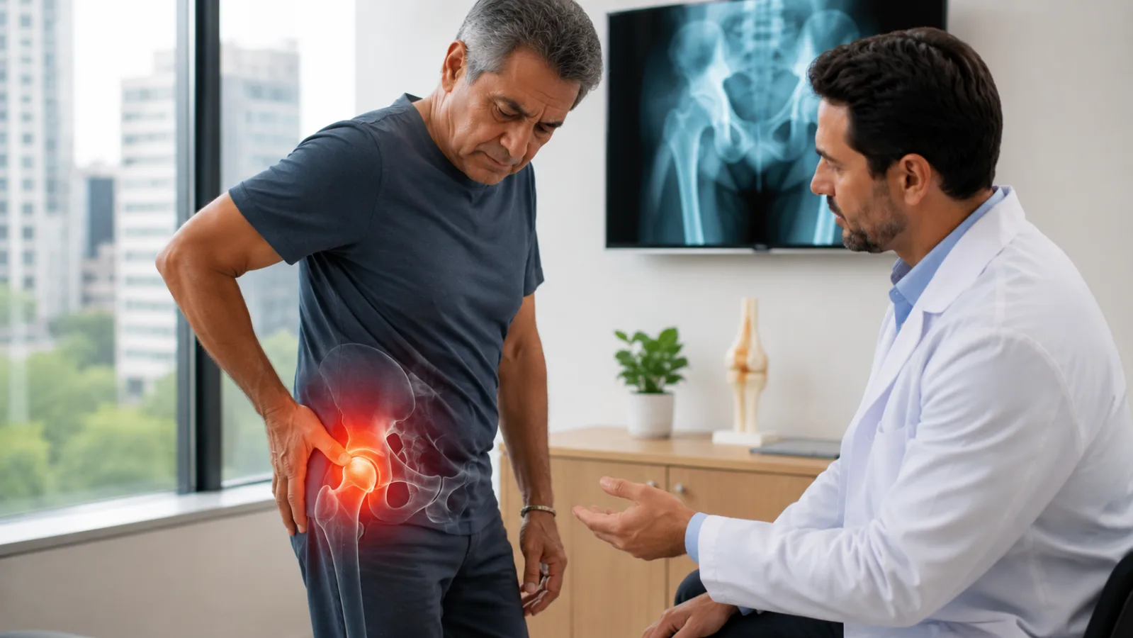 ¿Qué especialista trata el dolor de cadera?